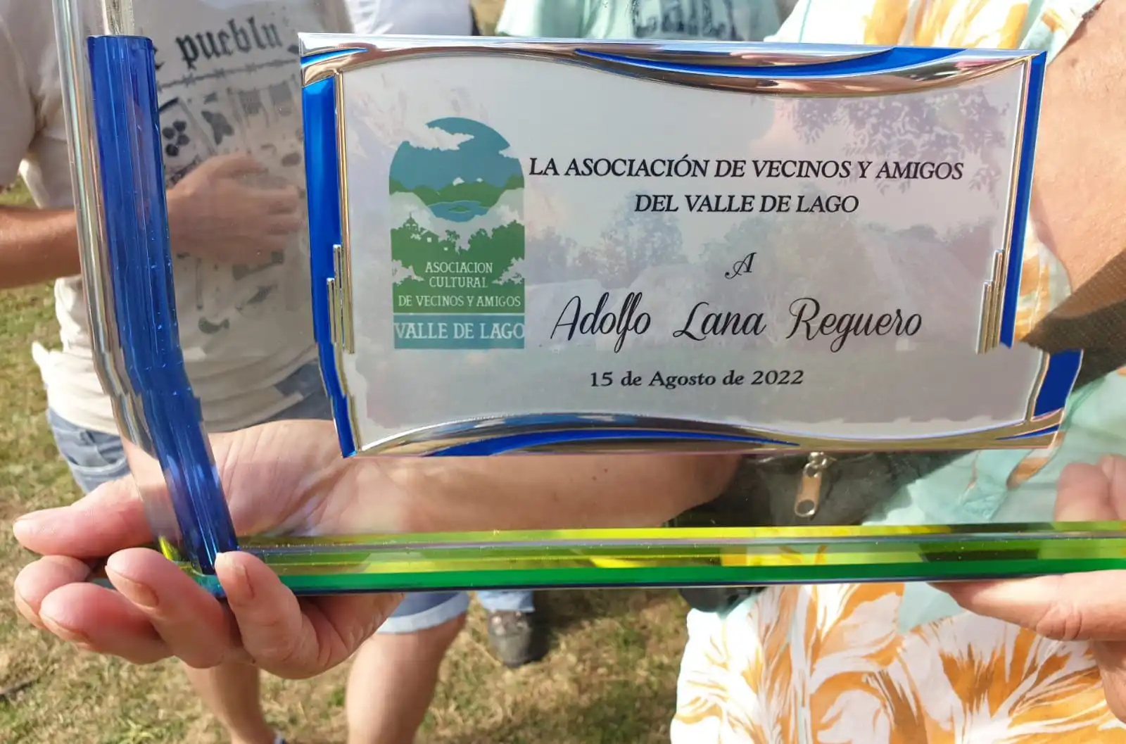 Homenaje a Adolfo Lana Reguero en el Lago del Valle