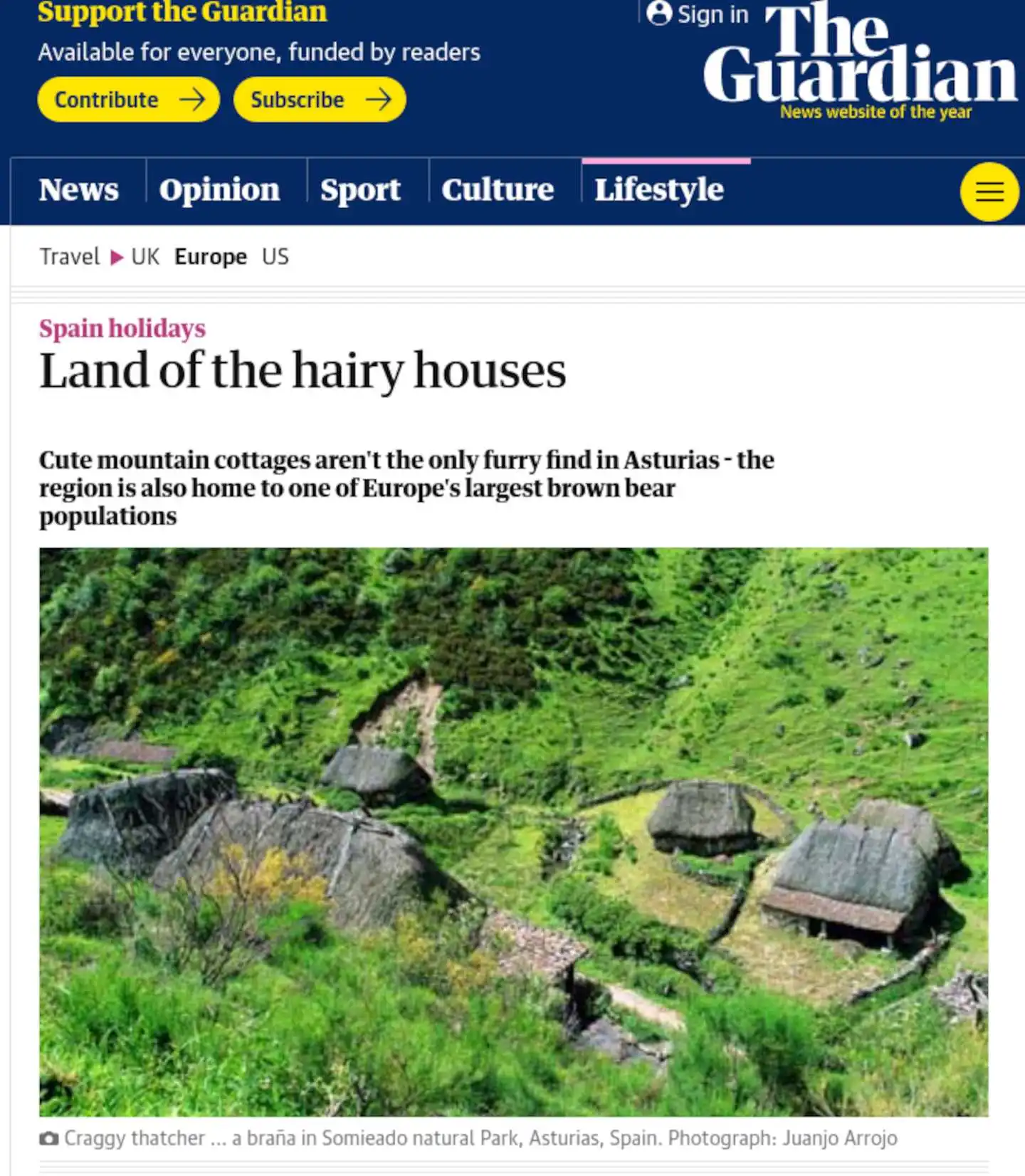 Land of the Hairy Houses