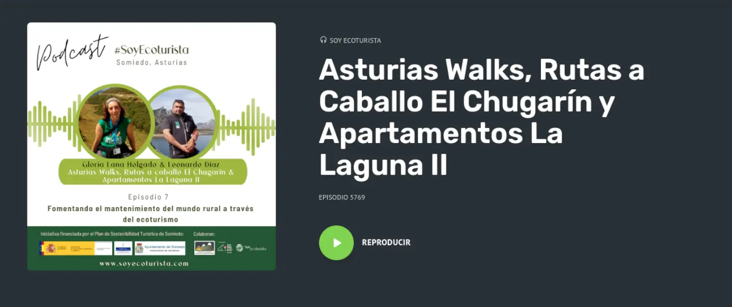 Asturias Walks, Rutas a Caballo el Chugarín y Apartamentos La Laguna II en Soy Ecoturista