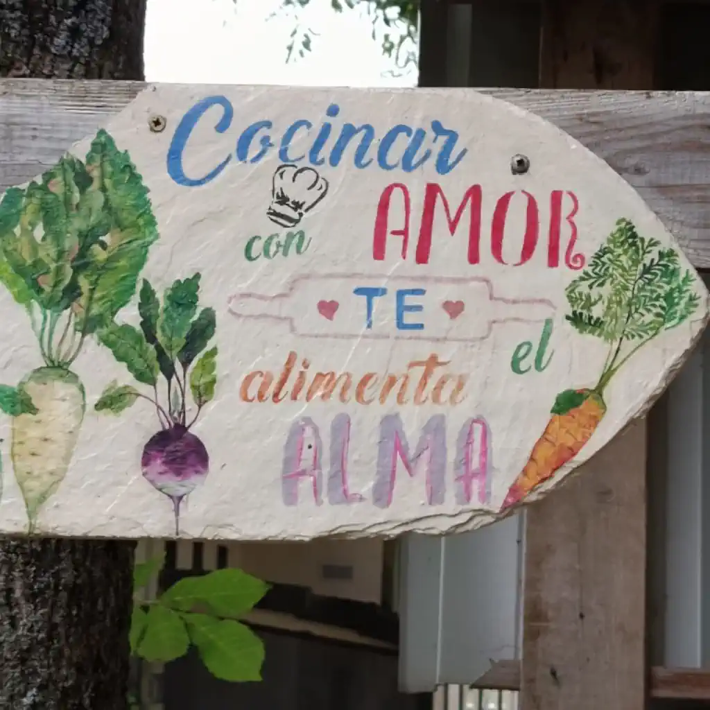 Camping Lagos de Somiedo Zona cocina para los usuarios
