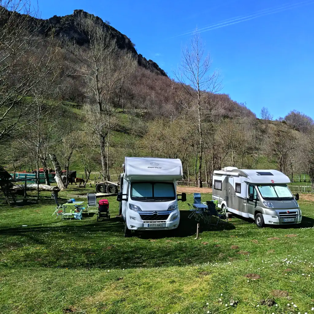 Servicios específicos para autocaravanas en Somiedo